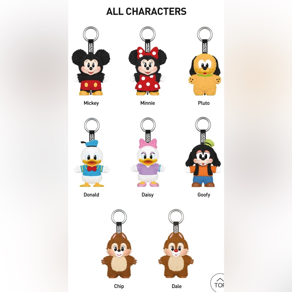 2 Mickey Family Cute Together Collectible Plushes.Bundle( 2 plushies). Chip&Dale - Picture 3 of 11